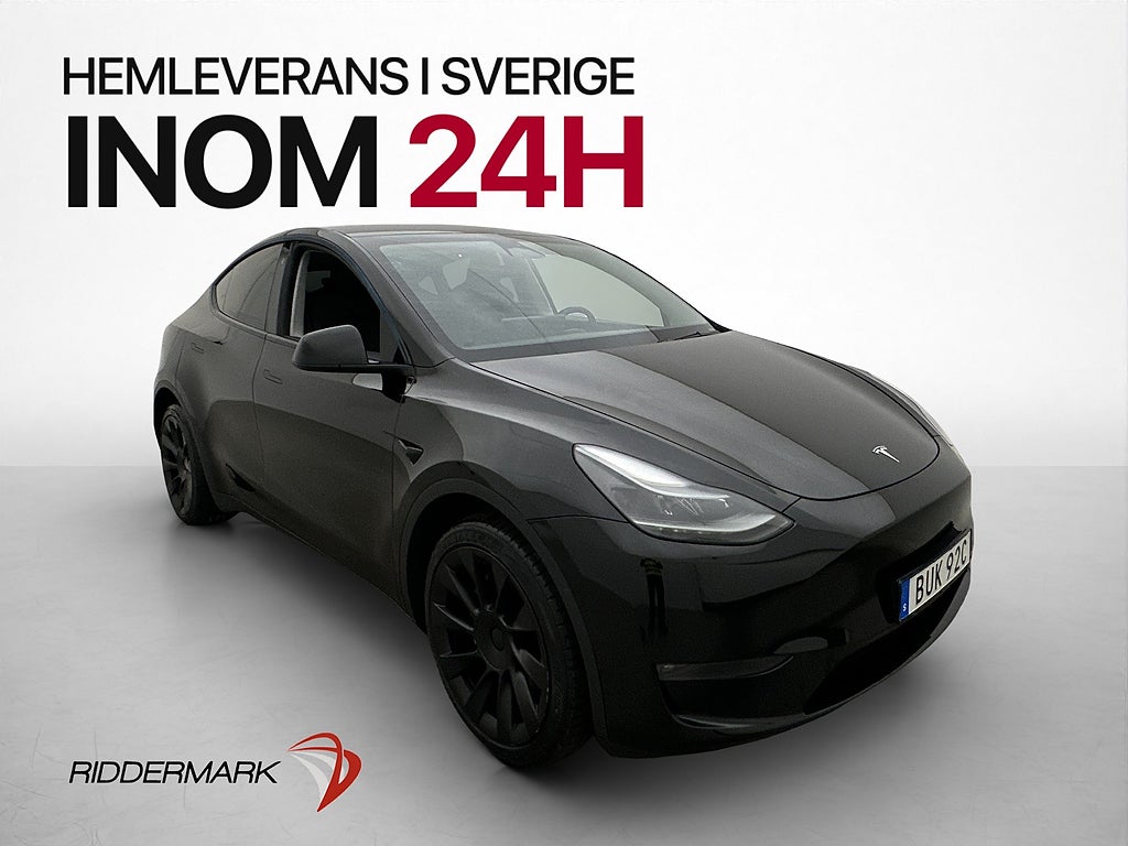 Tesla Model Y Long Range AWD Svensksåld Panorama Drag MOMS