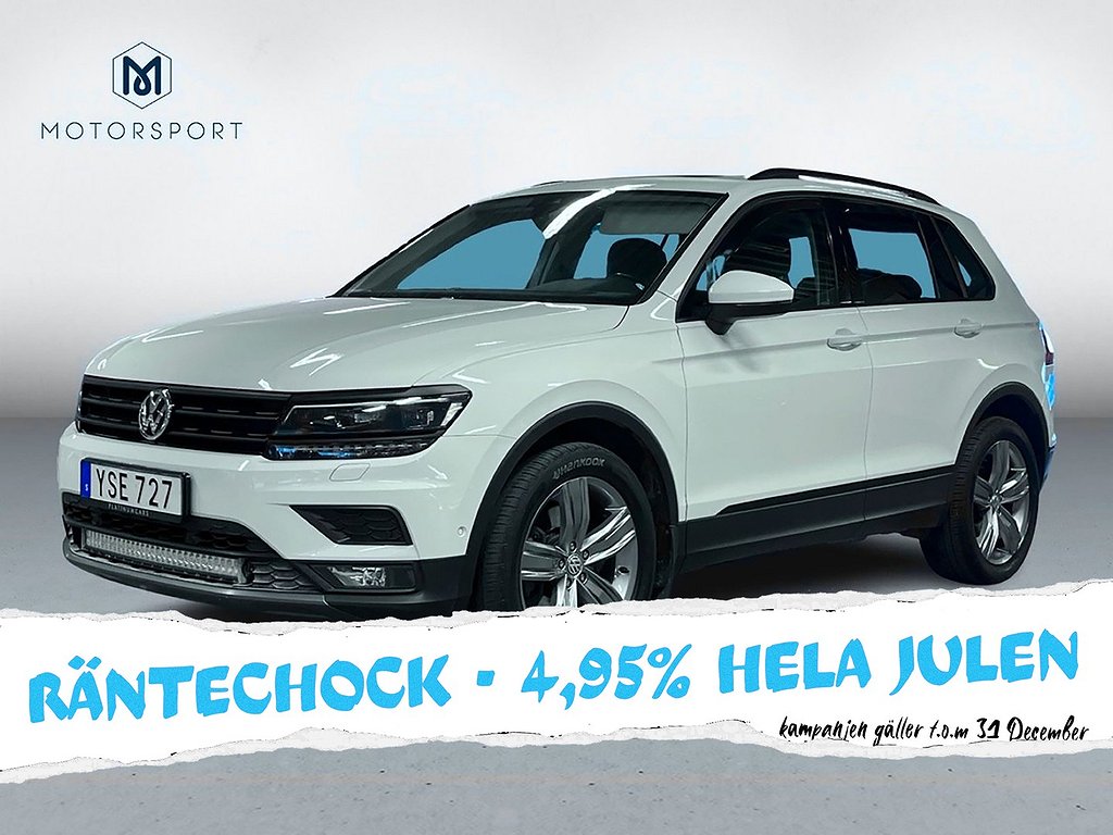 Volkswagen Tiguan 2.0TDI 4Motion Executive Värmare Dragkrok 