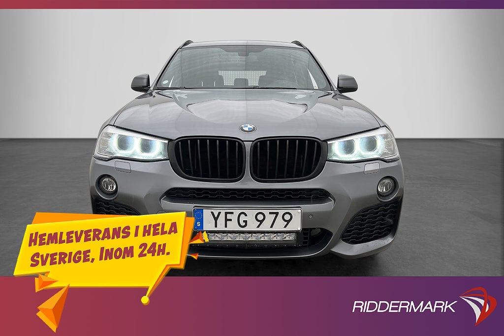 BMW X3 xDrive20d M Sport Kamera Rattvärme Sensorer