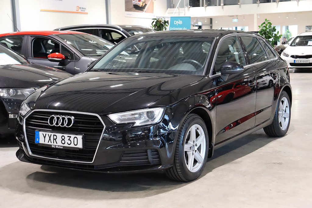 Audi A3 Sportback 1.5 TFSI 150HK Proline Sensorer/farthållar