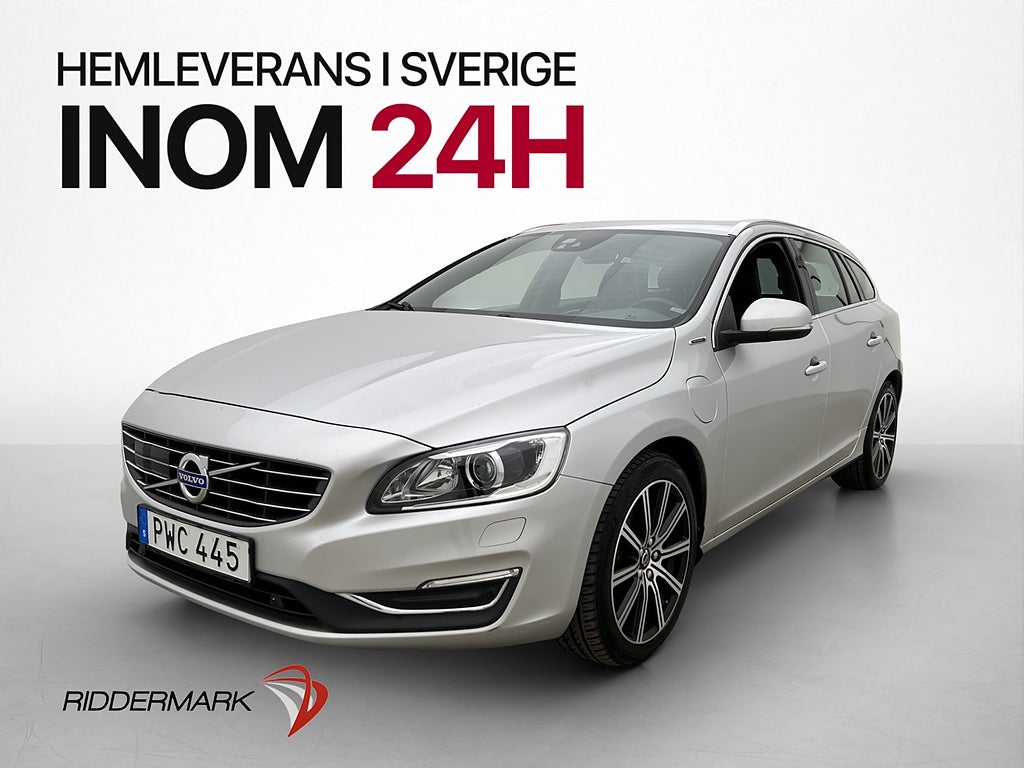 Volvo V60 D5 Twin Engine AWD Summum Classic VOC Skinn Drag