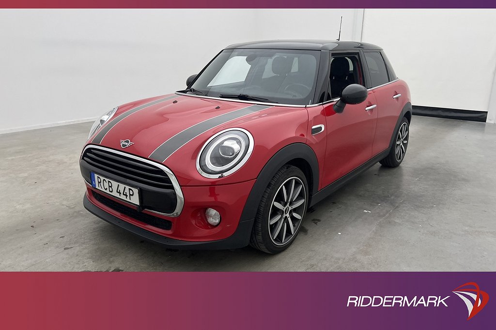 MINI Cooper 5-Dörrar 136hk Pepper II Sensorer 0,54l/Mil