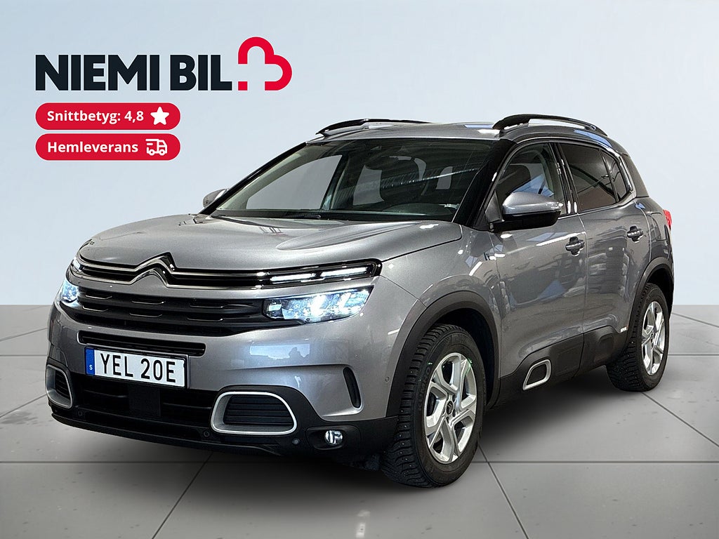 Citroen C5 Aircross Hybrid EAT Cockpit Kamera ISOFIX Kamkedja Psens S&VHjul