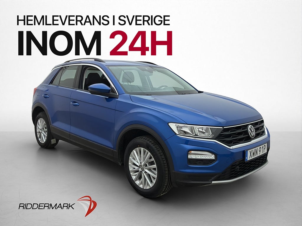 Volkswagen T-Roc TDI 4M värm P-sensorer Extra-Ljus CarPlay