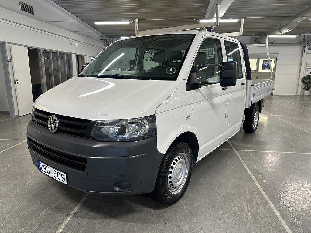 Volkswagen Transporter Chassi Dubbelhytt Flak T30 2.0 TDI 