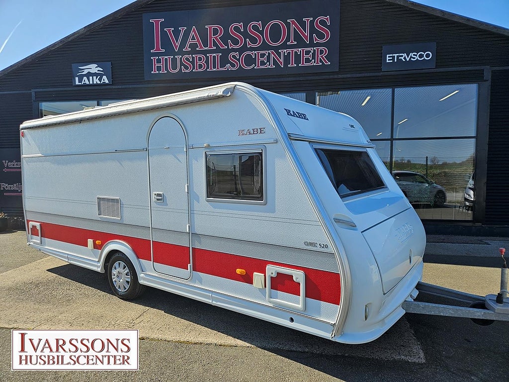 Kabe Classic 520 XL KS / Dubbelbädd / Alde / Markistält