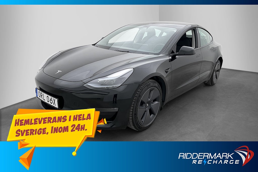 Tesla Model 3 Long Range AWD Autopilot Svensksåld MOMS