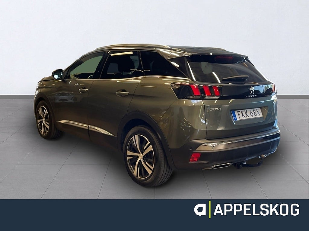 Peugeot 3008 GT-LINE PT 130 AUT8 Dragkrok |RÄNTA 3,99%|V-HJUL INGÅR| thumbnail