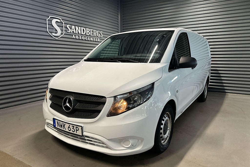 Mercedes-Benz Vito 116 CDI 2.8t 7G Plus Backkamera Värmare Navi Drag Eu6