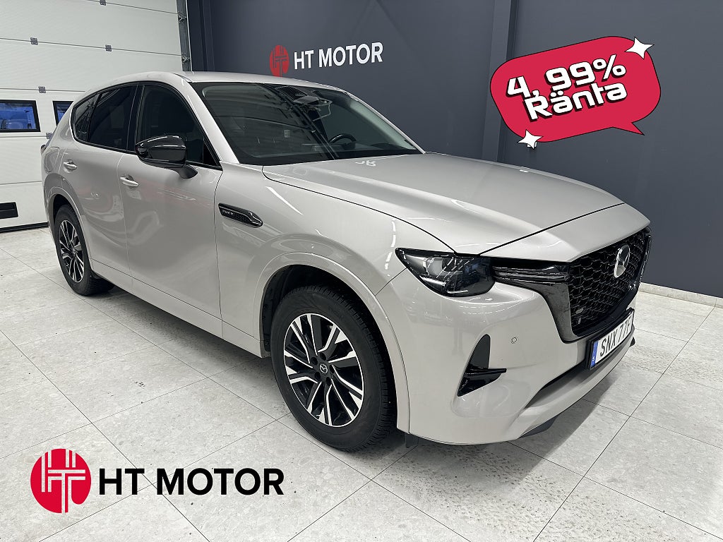 Mazda CX-60 PHEV /Homura/B-Kamera/360/Drag/Nav/Skinn/HUD/BOSSE