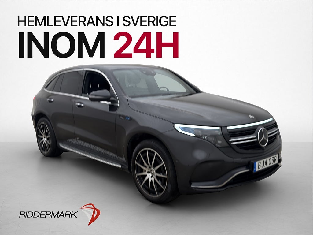 Mercedes-Benz EQC 400 4M AMG Burme P-Värm 360° Skinn T-Lucka