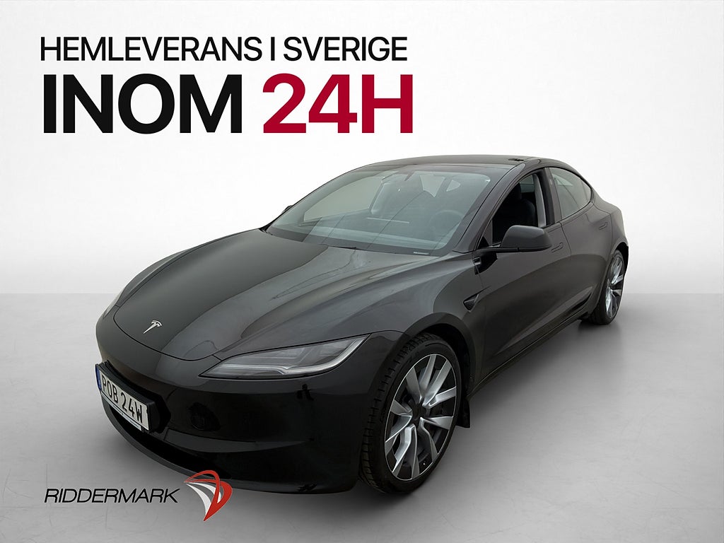 Tesla Model 3 Long Range AWD Dragkrok MOMS Nova-Fälgar 19"