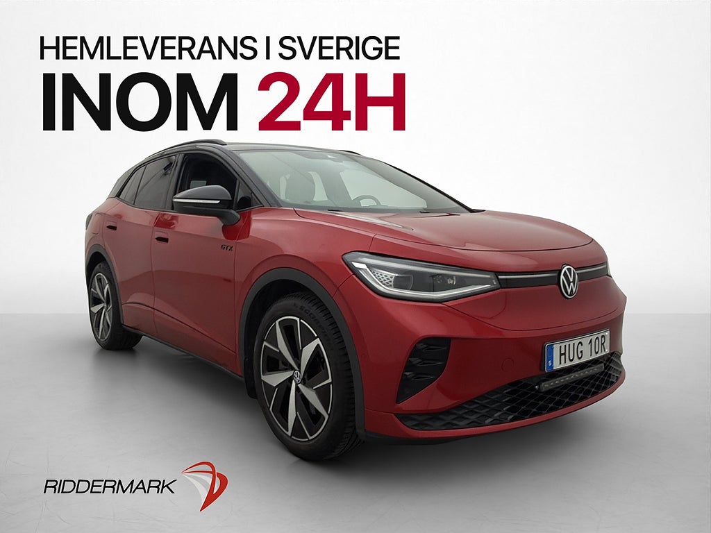 Volkswagen ID.4 GTX Värmare 360° HUD Halvskinn Dragkrok
