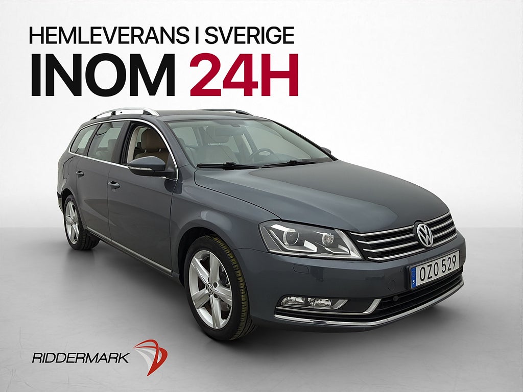 Volkswagen Passat 1.4 TGI EcoFuel B-Kamera M-Värm Skinn Drag