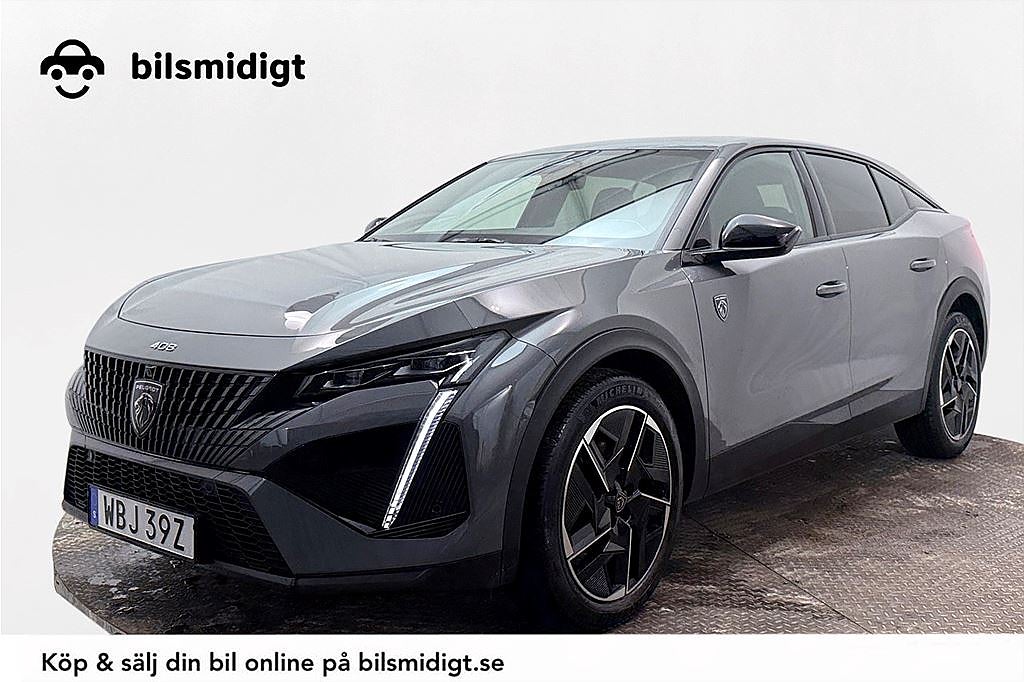 Peugeot 408 1.2 GT Alcantara Kamera Massage Rattvärme Keyless MOMS