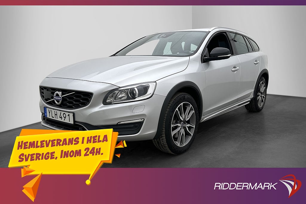 Volvo V60 Cross Country D3 Summum VOC Värmare Skinn BLIS