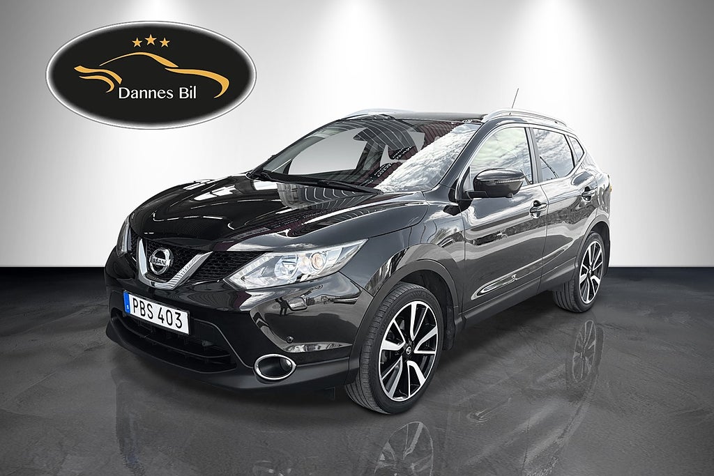 Nissan Qashqai 1.2 DIG-T Euro6 DRAG PANORAMA GPS KAMERA SERVAD 