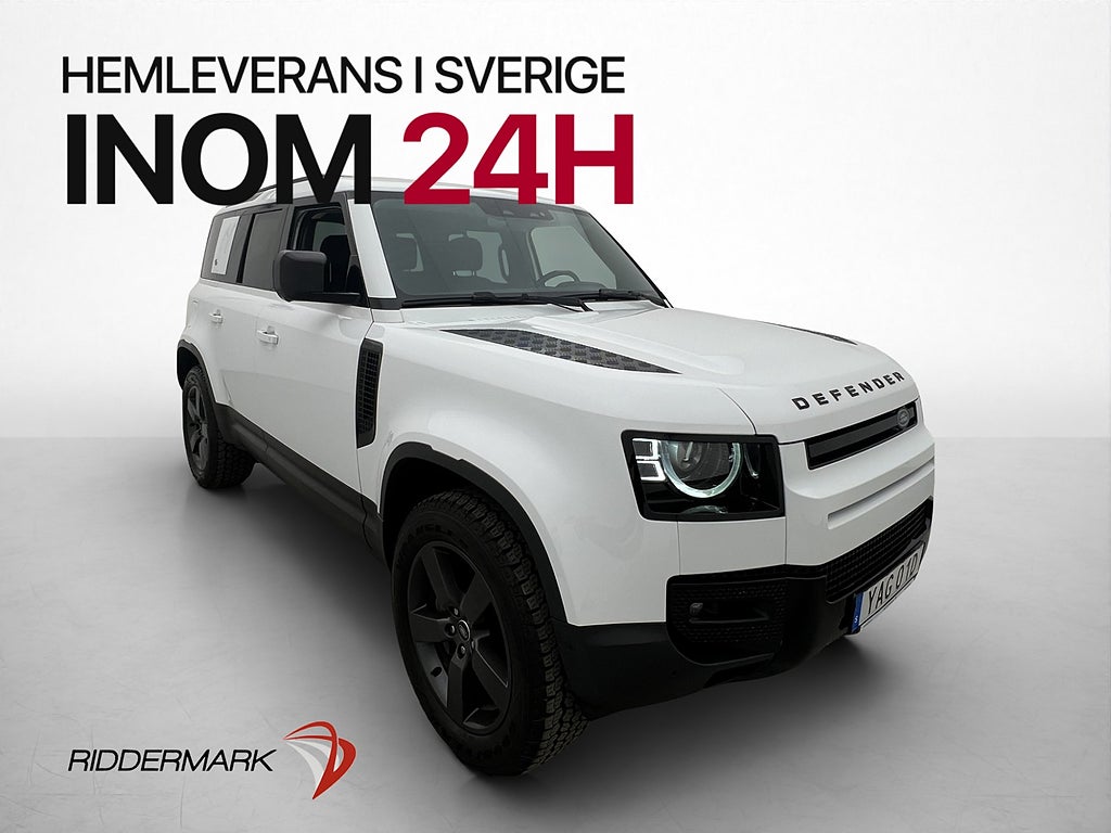 Land Rover Defender P400e PHEV Cockpit 360 Nav Meridian Drag