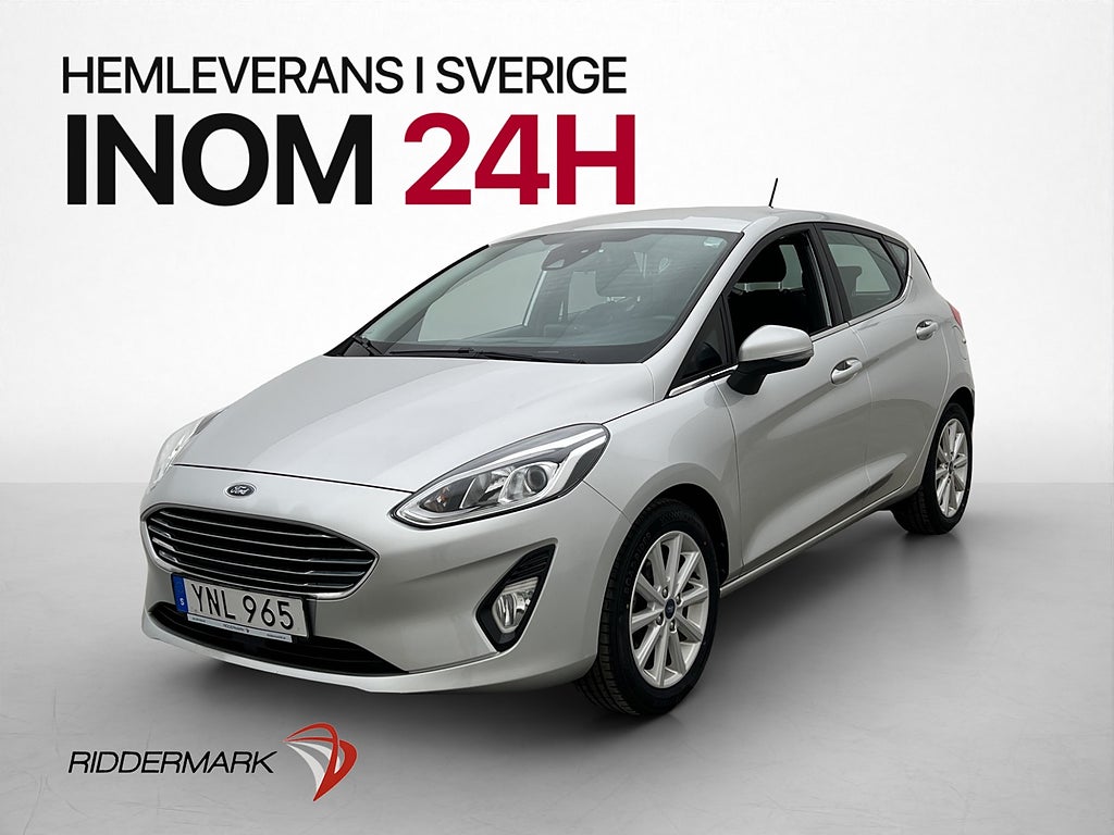 Ford Fiesta 1.0 EcoBoost 100hk Titanium Bluetooth Navigation