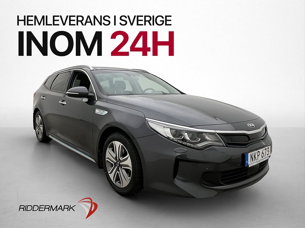 Kia Optima SW Plug-in Hybrid 205hk Pano Navi Kamera Läder