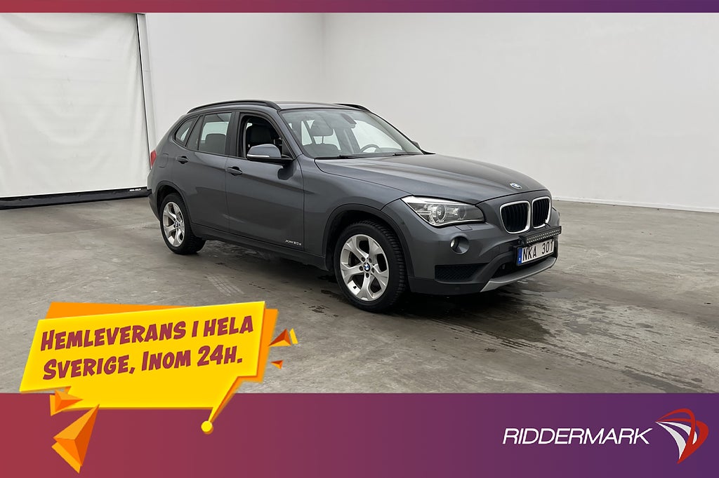 BMW X1 XDrive20d Motorvärmare Sensorer Keyless Dragkrok