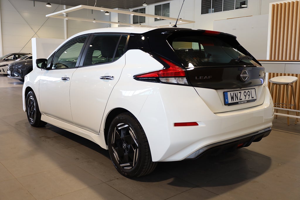 Nissan Leaf 40 kWh Acenta Kamera Navi Leasbar Rattvärme Carplay 2022