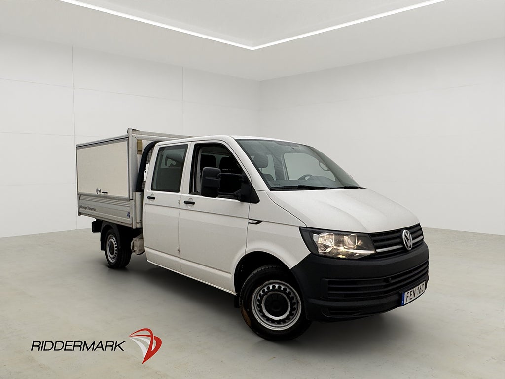 Volkswagen Transporter Kombi Värmare Drag 5-Sits Skinn Moms