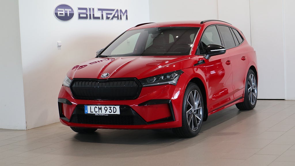 Skoda Enyaq iV 80x Sportline 265Hk Drag ,Nav