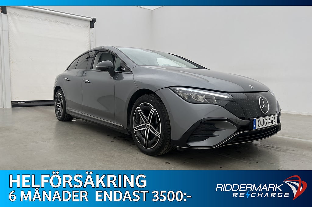 Mercedes-Benz EQE 350 4M AMG Dragkrok Värmare Kamera MOMS