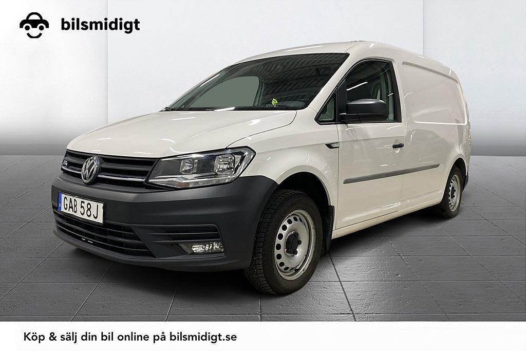Volkswagen e-caddy-maxi 37.3 kWh CCS P-Sens AppConnect MOMS 113hk