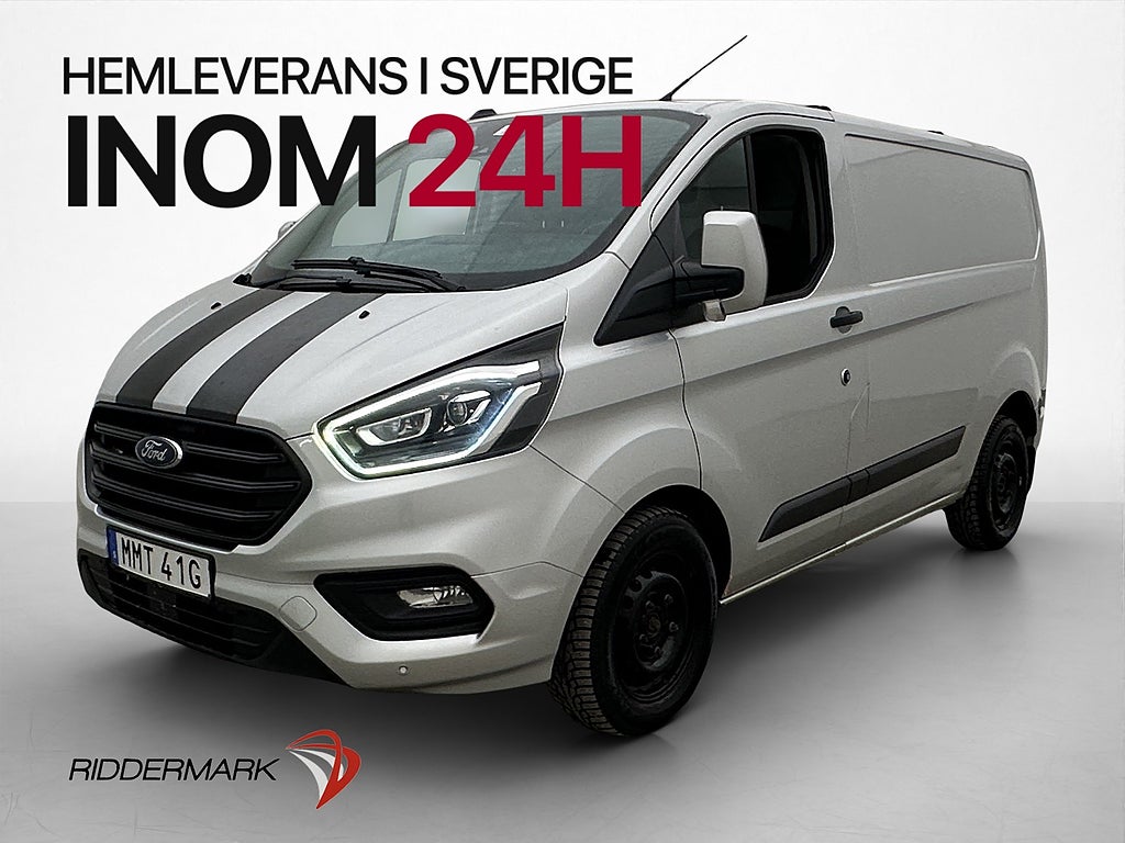 Ford transit-custom Ny-Kamrem Värm Drag Kamera CARPLAY Moms