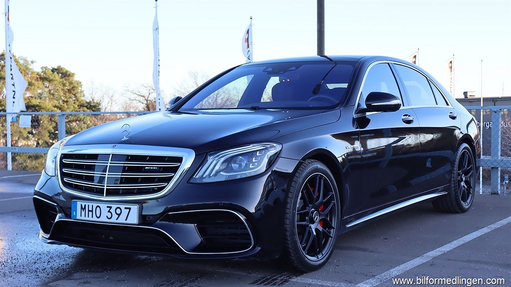 Mercedes-Benz S 63 AMG 4MATIC 612hk Exclusive Svensksåld