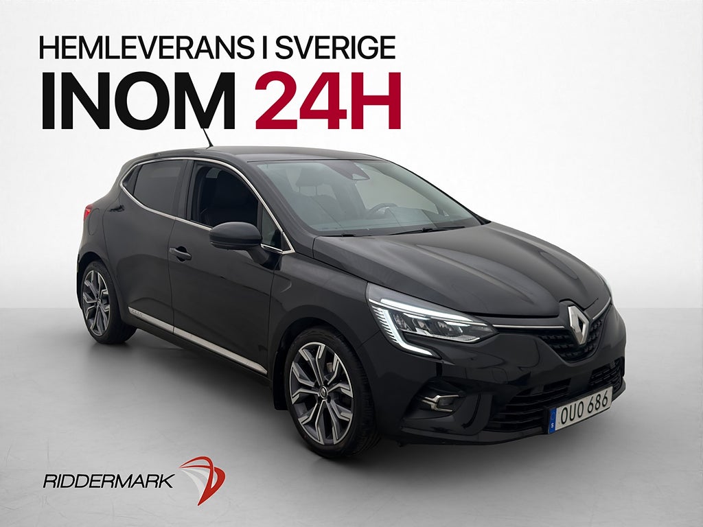 Renault Clio 1.0 TCe 100hk Cockpit Kamera Halvskinn Farthåll