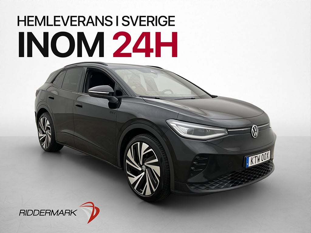 Volkswagen ID.4 340hk GTX Värmare 360° Drag CarPlay MOMS