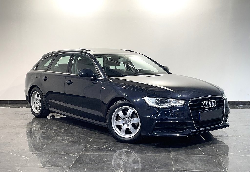 Audi A6 AVANT 2.0TDI 177HK AUTOMAT S-LINE PANORAMA NAVIGATION