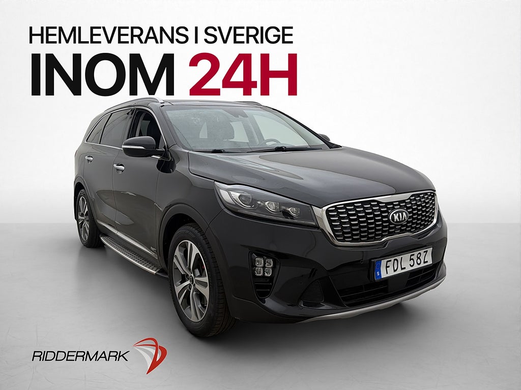 Kia Sorento 2.2 200hk GT-Line Pano 7-Sits H/K Skinn Kamera
