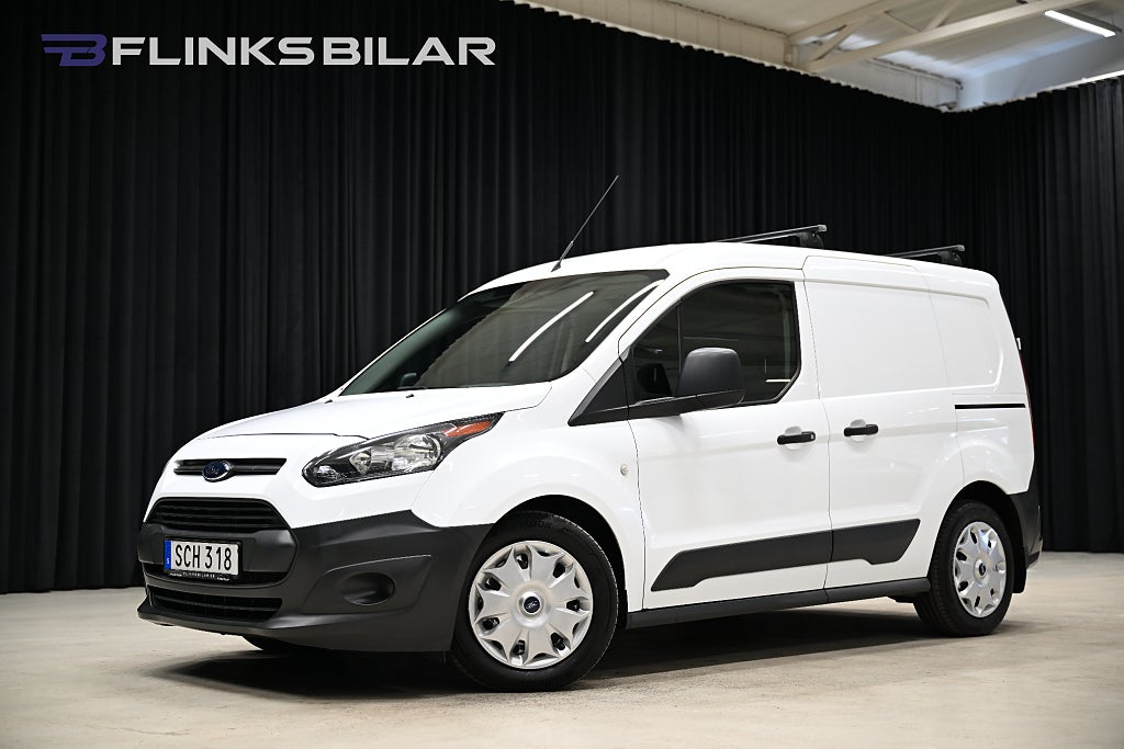 Ford transit Connect Inredning|Dubbelgolv|Dubbeldörr|Lågmil|Leasbar