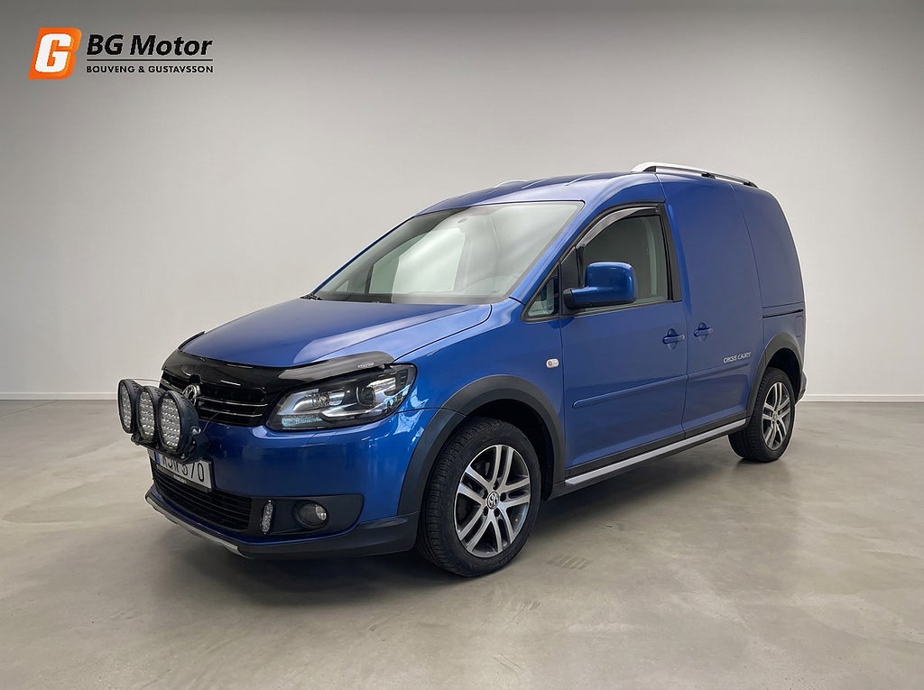 Volkswagen Caddy Cross Cross 2.0 TDI 110HK 4M Drag/Värmare/Hundburar/2xDörr