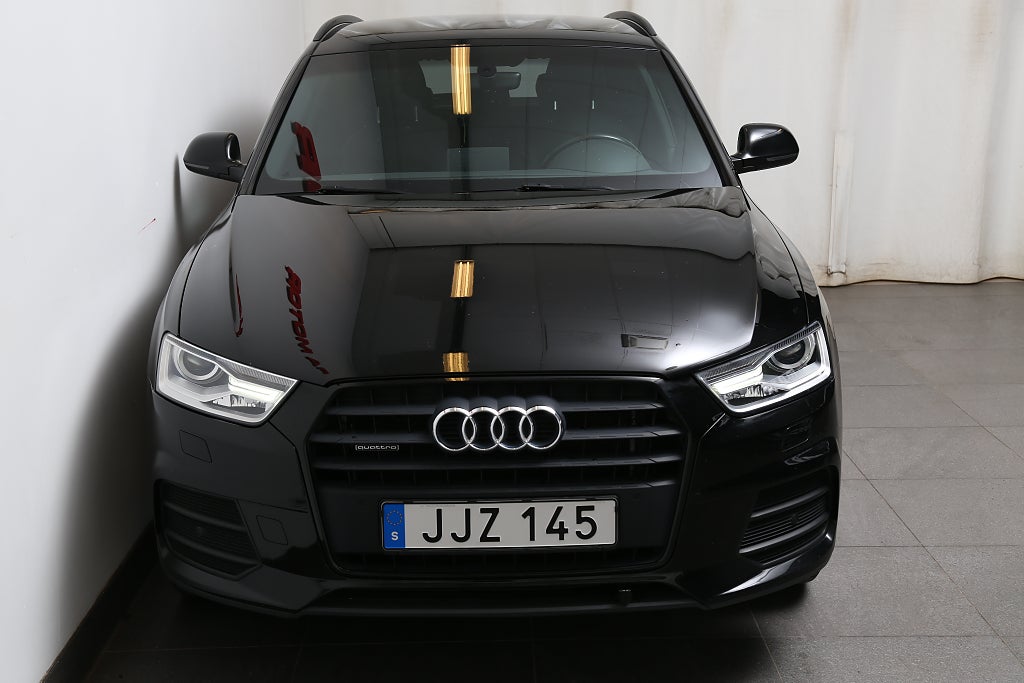 Audi Q3 2,0 TDI 184hk Quattro S Tronic Sport Edition MotorvDrag 2016