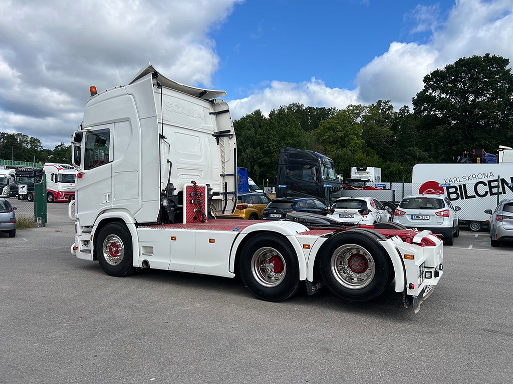 Scania R500 6x2 Dragbil Retarder, Klädd hytt, Full Boggie