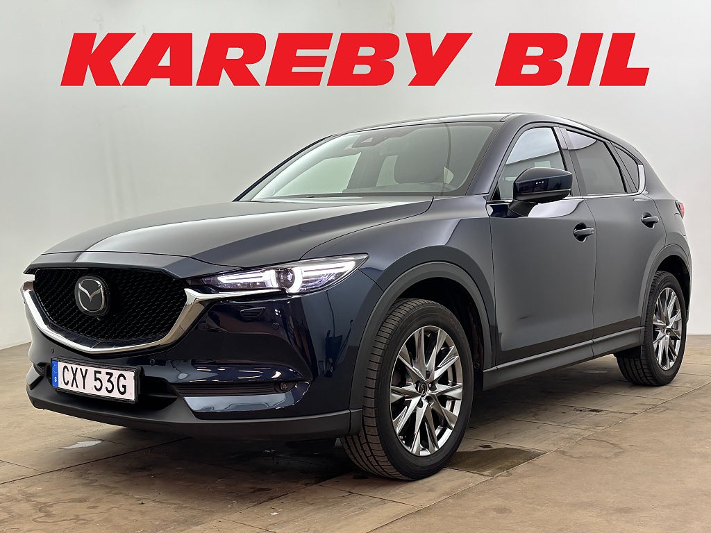 Mazda CX-5 2.5 SKYACTIV-G AWD Aut Optimum 360-kamera Nyservad