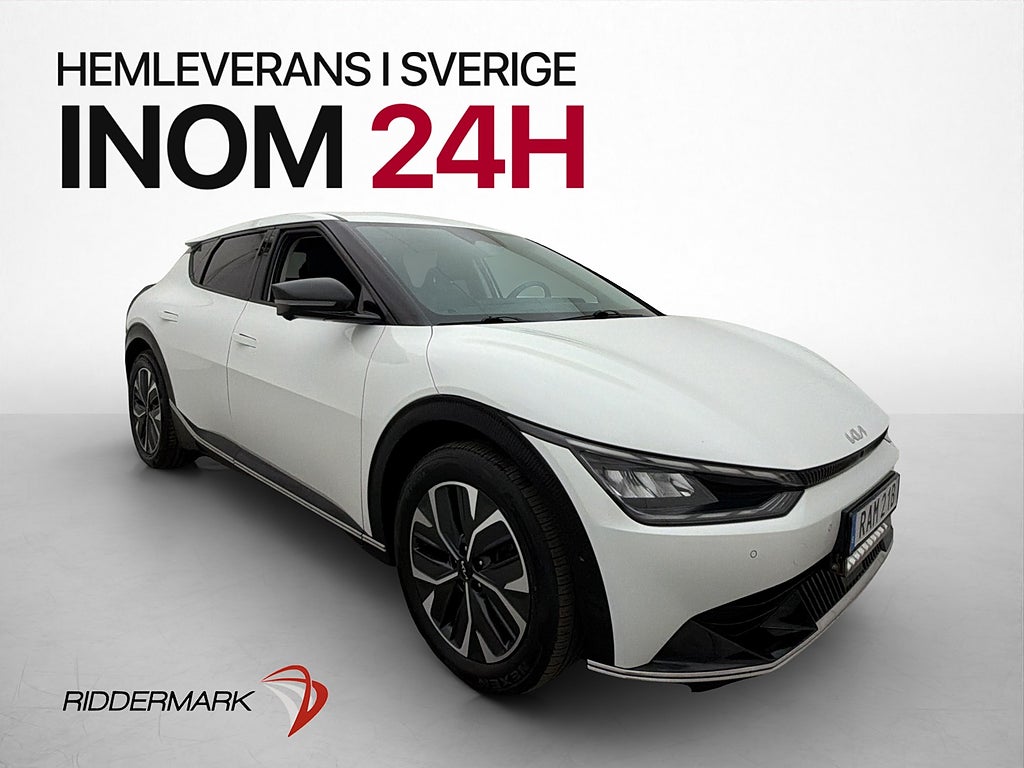 Kia EV6 77.4 kWh AWD Plus Dragkrok 360°Kamera Skinn MOMS