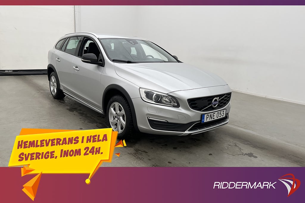 Volvo V60 Cross Country D4 190hk Momentum Värm Sensorer Drag