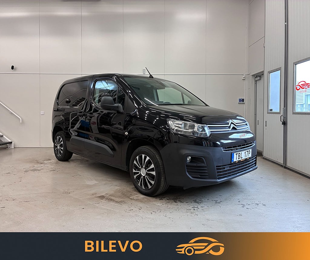 Citroën berlingo Van 131hk Skåplås D-Värmare MOMS Sensorer Carplay