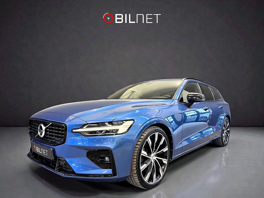Volvo V60 B4 Aut R-Design SeSpes HUD H/K Pano 20" 360