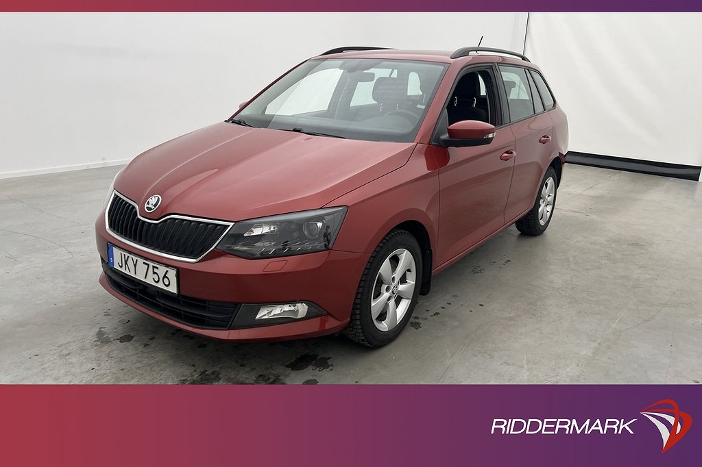 Skoda Fabia Kombi 1.2 TSI 110hk B-Kamera Sensorer Farthåll