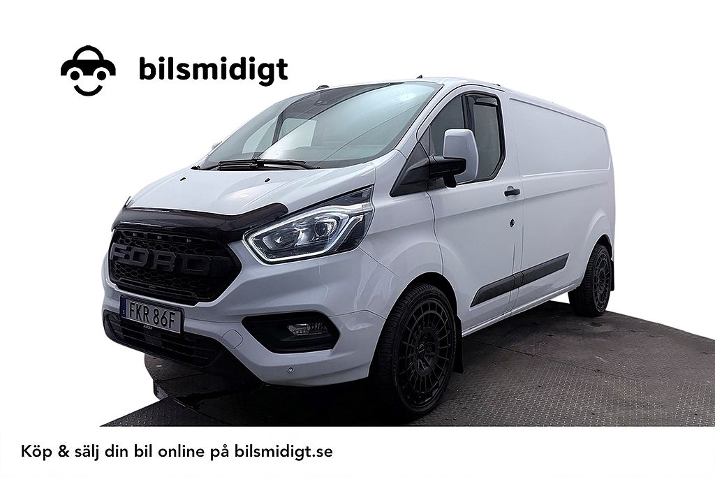 Ford transit-custom 300 2.0 Aut 20" Sportpaket Drag B-Kamera Värmare 