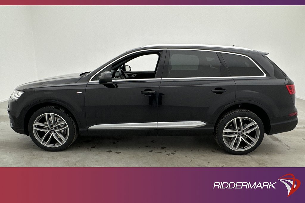 Audi Q7 3.0 TDI 272hk S Line Cockpit 7-sits Navi BOSE Drag