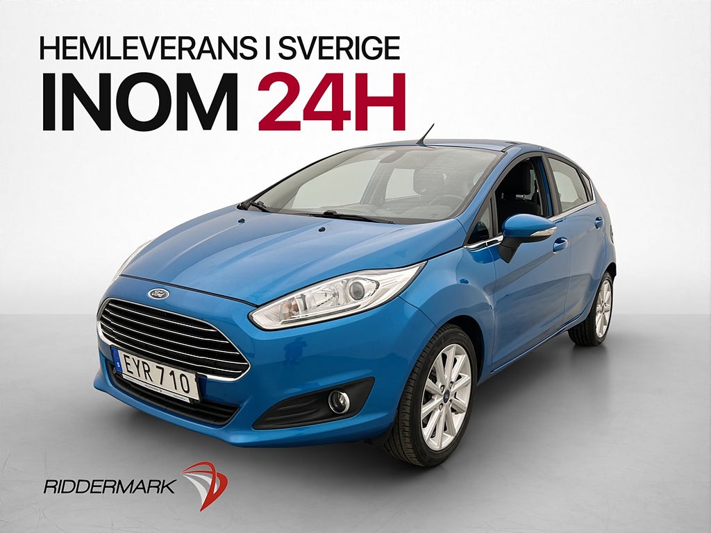 Ford Fiesta 1.0 EcoBoost Titanium Värmare 0.49l/mil  Isofix