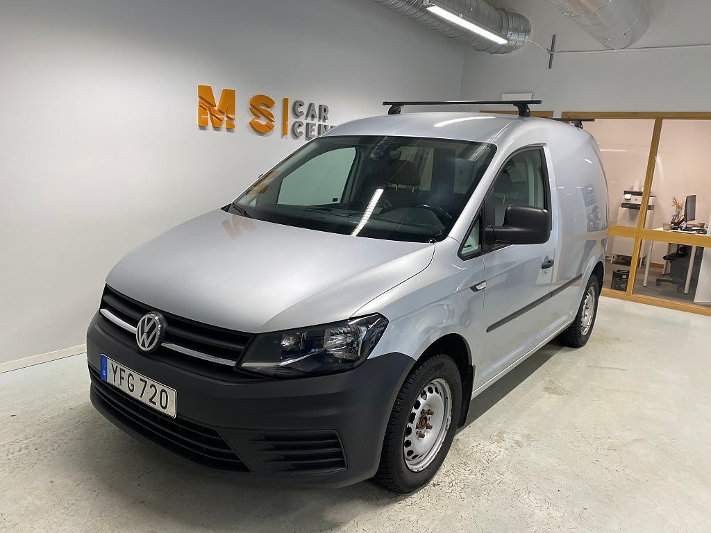 Volkswagen Caddy Van 2.0 TDI BlueMotion M-värme Drag B-kamera Moms